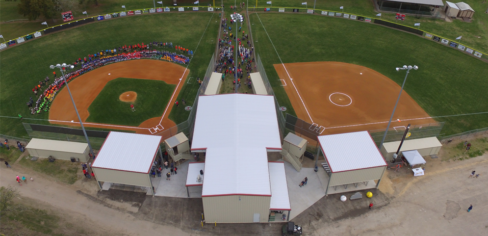 New facilities from drone photo! 